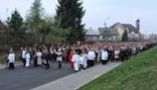Parafia Honorata - Droga krzy??owa ulicami Bia??ej Podlaskiej 